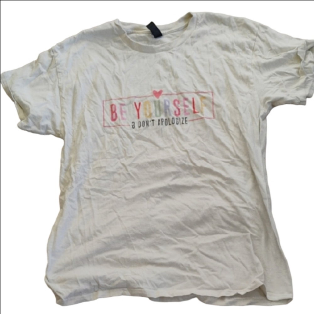 🚨5 For $25🚨Gildan Heavy Cotton Cream T-Shirt